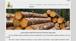 Desktop Screenshot of masterklass.lv